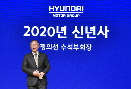 정의선 현대자동차그룹 수석부회장. <현대자동차그룹 제공>